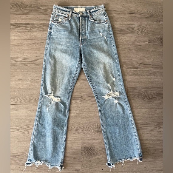 MOTHER Denim - Mother denim tripper ankle jeans in misbeliever